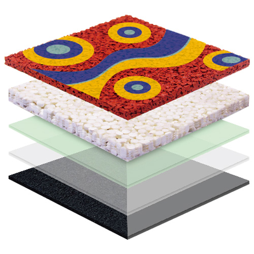 安徽无缝预制型塑胶跑道EPDM面层