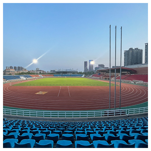 安徽杭州电子科技大学混合型塑胶跑道